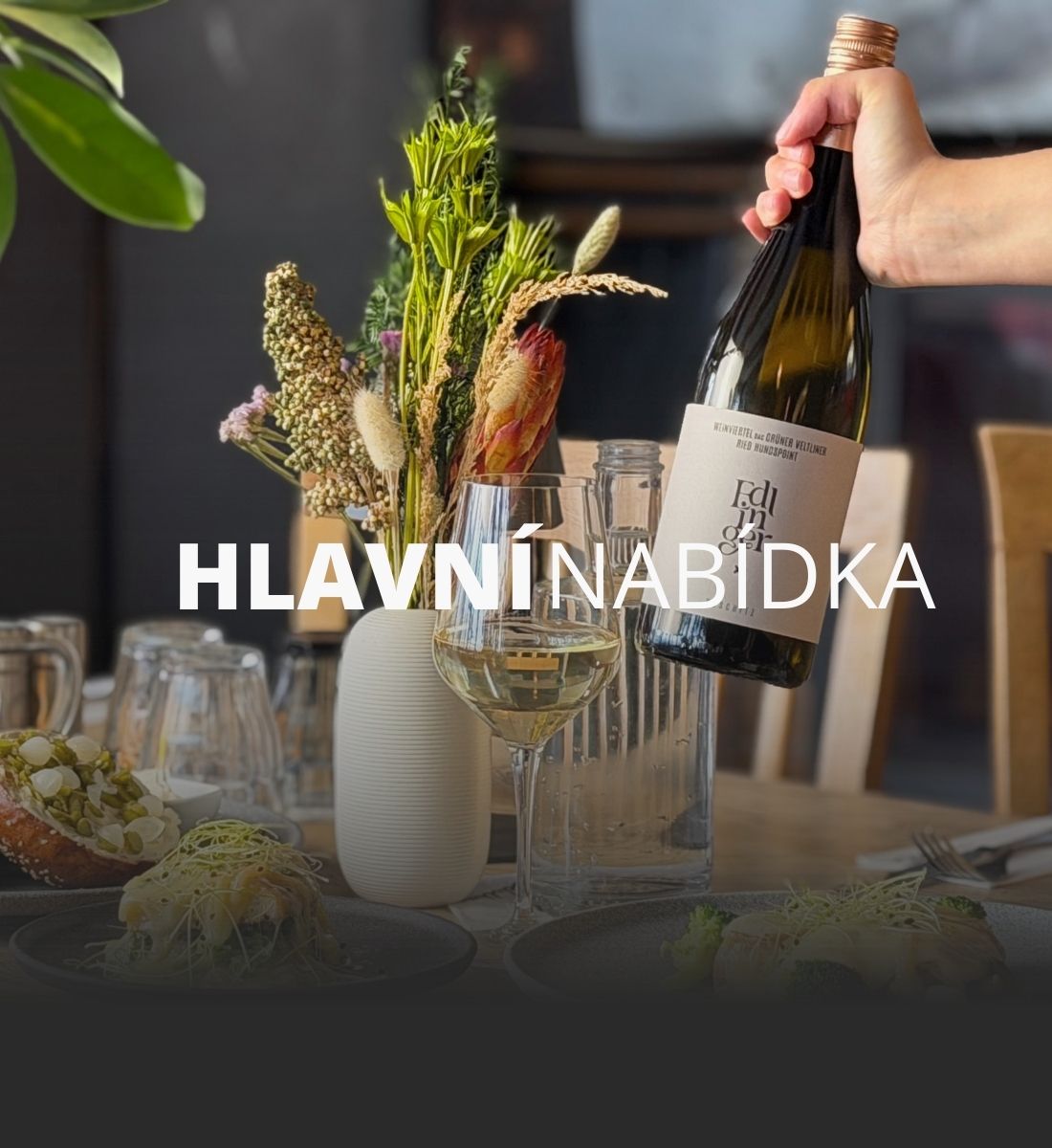 Hlavní jídelní lístek – Restaurace Podolka